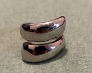 Oryginalny pierścionek ze stali szlachetnej 