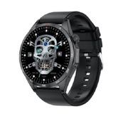 GTS4 Pro GPS Tracker nowoczesny smartwatch na pasku + zegarek LED gratis