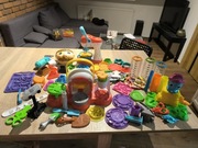 Bardzo duży zestaw do ciastoliny Playdoh ośmiornica mikser dentysta pizza