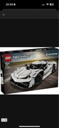 Lego technic Koenigsegg biały samochód klocki superklocki