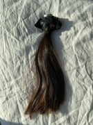 Wlosy slowianskie dziewicze 40 cm,braz.