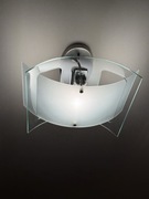 Żyrandol designerski szklany halogenowy stan bardzo dobry