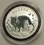 1 Dollar Australia - Quokka 2021 - Jedna Uncja Srebra Ag9999 Perth Mint