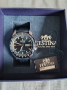 Zegarek Festina F20699/2 Titanium Day Date - męski - BDB