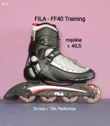 Rolki FILA - męskie - rozmiar EU 40,5 / MP 26 cm [R12]