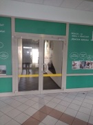  Witryna aluminiowa drzwi sklepowe aluminiowe 