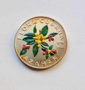 5 pesos 1981r Kuba srebro 