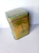 Stara puszka Geka herbata 