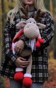 Wielki Renifer na Szydełku | HandMade | Prezent