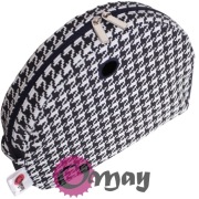 Granatowy organizer do Obag MOON LIGHT pepitka klasyczna 2 kieszenie OMAY