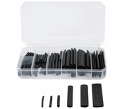 PARKSIDE Zestaw rurki termokurczliwe - CZARNE 127 szt