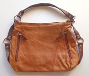 Damska torba na ramię, A4, skóra ekologiczna.