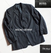Hugo Boss cudna męska z wełną i jedwabiemy r.48