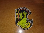 ZHP Łódź Górna Hal 1977 tarcza harcerska emblemat naszywka PRL żaba