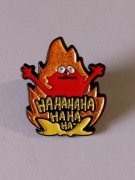 Metalowa przypinka pin broszka wpinka