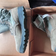 Buty wojskowe USA Belleville AFST robocze 15R 34cm duże Wellco NAVY górskie