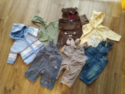 Zestaw ubranek dla chłopca rozmiar 68 (3-6mcy)