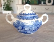 Cukiernica z pokrywką VILLEROY & BOCH Burgenland Niebieski IDEALNA