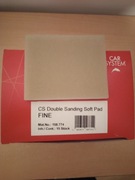 Dwustronna gąbka ścierna carsystem Fine P320-P400 15szt