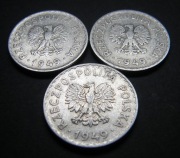 1 zł złoty 1949 aluminium 