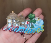 Magnes na lodówkę Malediwy pamiątka turystyczna