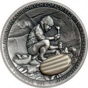 50 złotych100. rocznica odkrycia zespołu pradziejowych kopalni „Krzemionki”