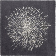 Dywan IKEA SANDERUM 200x200 - Szary - Vintage - Industrial 703.047.67