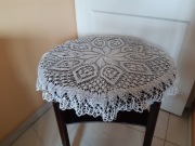 Szydełkowa serweta/ obrus  handmade- - średn 80 cm - 1 szt 
