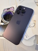 Apple iPhone 14 Pro 128GB deep purple w bdb stanie komplet