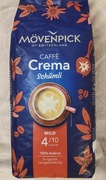 MOVENPICK Caffe Crema SCHUMLI 1kg ziarnista z Niemiec DE 