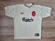 Liverpool FC 1996/1997 Away Reebok Carlsberg Oryginał Vintage