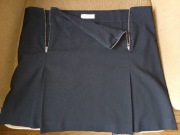 minispódniczka Orsay czarna 82 cm L z zakładkami