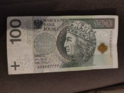 Banknot 100zł A08607777