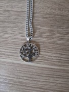 Srebrny wisiorek drzewko 