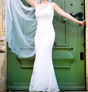 Elegancka suknia ślubna VOGUE rozmiar 34(xs)