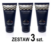 3x TITAN GEL GOLD 50ml POWIĘKSZ PENISA ORYGINAL