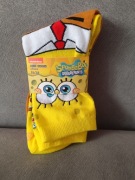 SpongeBob Patryk Nickelodeon skarpetki 35/38 zestaw Nowe