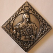 JÓZEF PIŁSUDSKI - NIEPODLEGŁOŚĆ POLSKI, KLIPA, MEDAL 1918 - 1988
