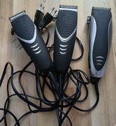 Trzy maszynki do strzyżenia cena za wszystkie