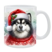 KUBEK Z PSEM Alaskan malamute  - IDEALNY PREZENT, PERSONALIZACJA,24H WYS