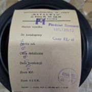 Simmering zwolnicy Ursus C-330 | 100x130x12 | Oryginał PRL NOS