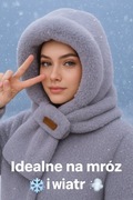 Czapki damskie zimowe grube 