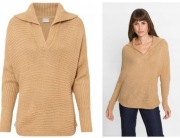 BONPRIX _LZ RES SWETER Z KOŁNIERZEM _ 46