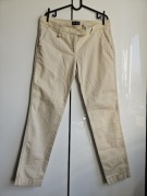 Oryginalne beżowe męskie spodnie bawełniane Armani Jeans 46 98% bawełna 