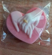 Mini mydełka zapachowe glicerynowe robione ręcznie. 