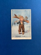 J.WILCZYŃSKI - POCZTÓWKA - „BOŻE NARODZENIE” - 1946 rok