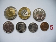 ZESTAW MONET OBIEGOWYCH 7 SZT. Z ROKU 2010