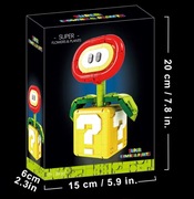 Klocki Konstrukcyjne 2026 Roślina Piranha Kwiat Ognia Nintendo