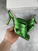 Damskie szpilki S. Oliver soft foam koloru zielonego rozmiar 37