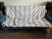 Koc narzuta na kanapę 180x200 cm przyjemny w dotyku